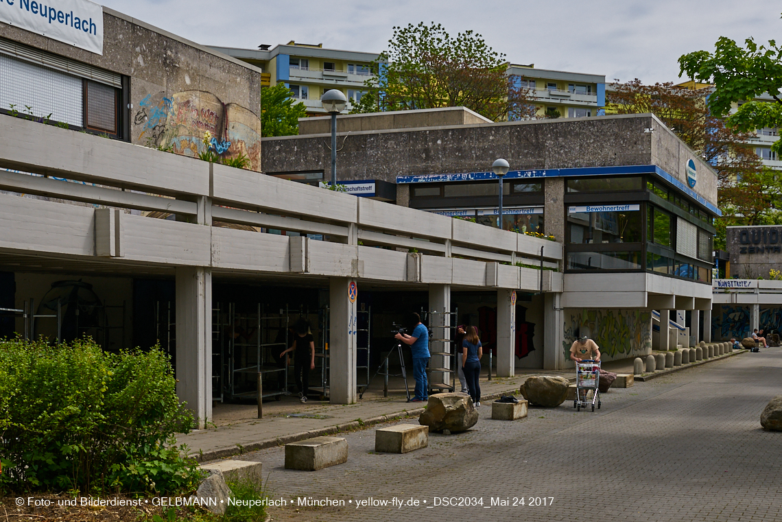 24.05.2017 - Abrissbaustelle Quiddezentrum in Neuperlach